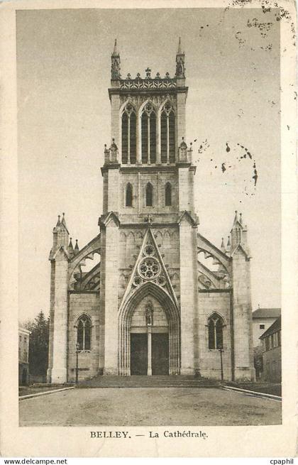 CPA Belley La Cathedrale