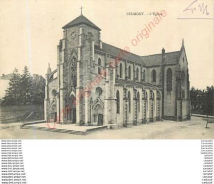 42.  BELMONT (de la Loire) . L'Eglise .