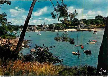 Carte Postale - 29 - Bénodet - L'Odet entre Bénodet et Sainte Marine - Flamme Postale - Voir Scans Recto Verso