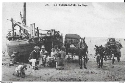 CPA BERCK-PLAGE