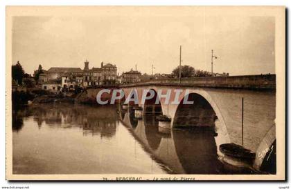 CPA Bergerac Le pont de pierre