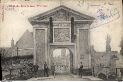 CPA Bergues Porte de Cassel