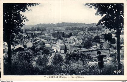 CPA Bernay Eure Vue generale