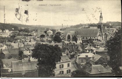 CPA Bernay Vue Generale