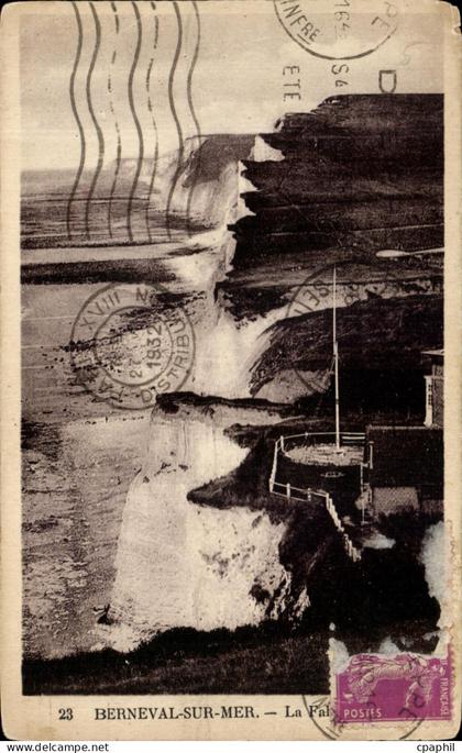 CPA Berneval Sur Mer La falaise