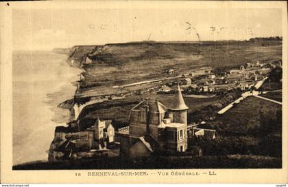 CPA Berneval Sur Mer Vue Generale