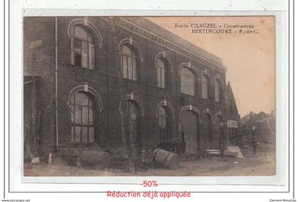 BERTINCOURT :  emile cabuzel constructeur - état