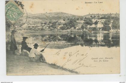 BESSE SUR ISSOLE - Le Lac (pêcheurs)