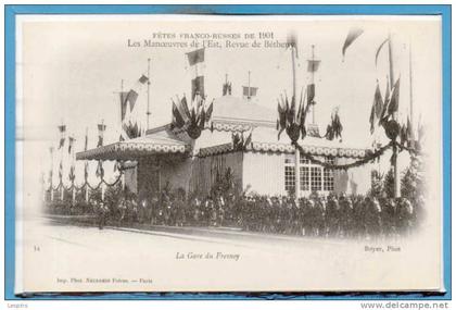 51 - BETHENY -- Fêtes Franco Russes - Revue de Bétheny - N° 34