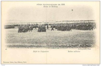 Marne  réf: 51-12 : Revue de Bétheny 1901