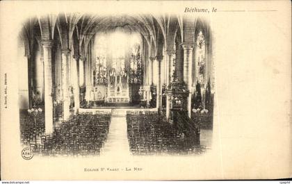 CPA Bethune Eglise St Vaast La Nef