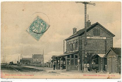 BEUVRAIGNES - La Gare