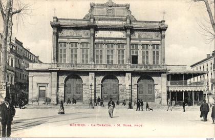Beziers CPA Le theatre