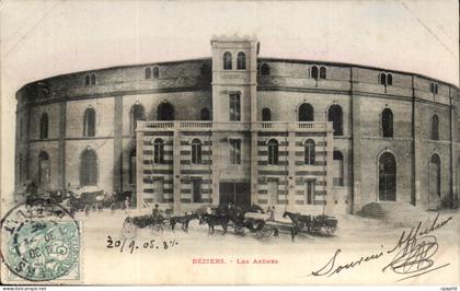 Beziers CPA Les arenes