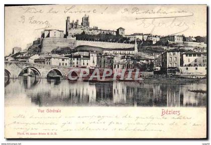 CPA Vue Generale Beziers