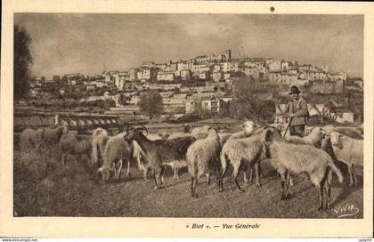 CPA Biot vue generale