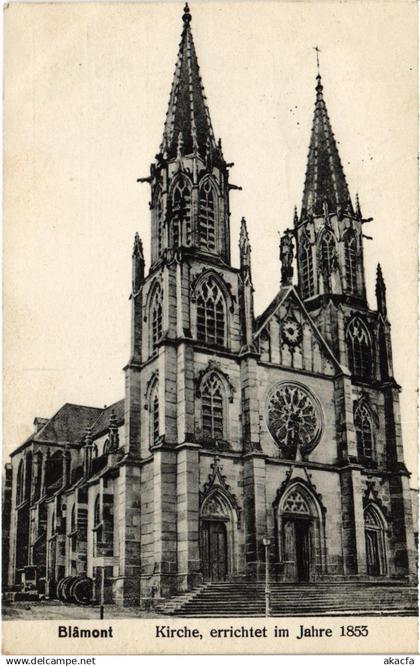 CPA Blamont Kirche (1470759)