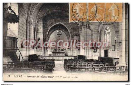 CPA Blere Interieur De I'Eglise