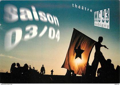 Carte Postale - 93 - Bobigny - Théatre MC 93 Bobigny - Carte Publicitaire Saison 2003 2004 - Carte Neuve - CPM - Voir Sc