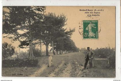 Bois d'Arcy Allée des Sapins et La Coquille