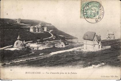 CPA Bois De Cise Vue d ensemble prise de la Falaise