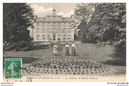 ATTP13-0943-95 - BOISSY-L'AILLERIE - Le château de boissy-l'aillerie