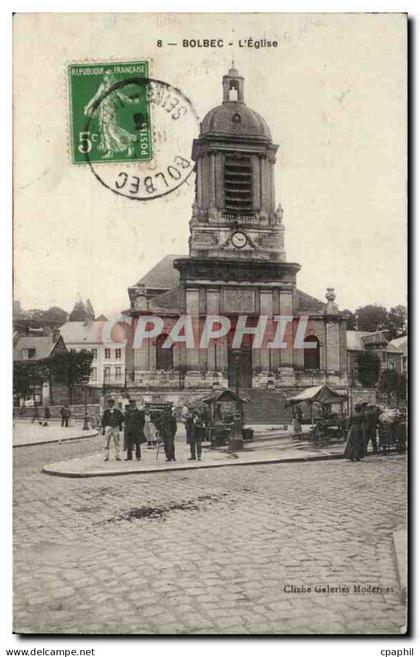 Bolbec - L'Eglise - CPA