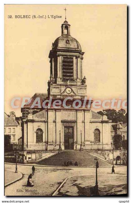 CPA Bolbec S Inf l'Eglise