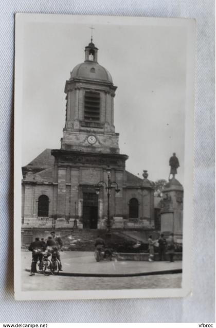 Cpsm, Bolbec, l'église, Seine Maritime 76