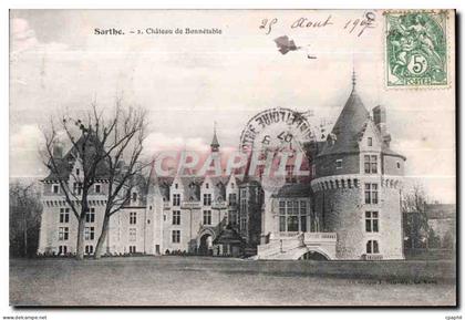 Bonnetable - Le Chateau - CPA