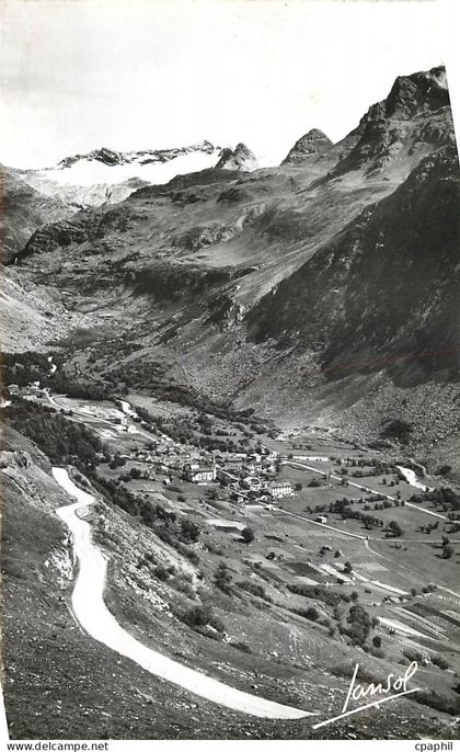 CPA Bonneval sur Arc (Savoie) alt 1835 m vue generale l'arete du Moulinet