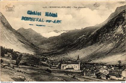 CPA BONNEVAL-sur-ARC - Vue générale (651537)