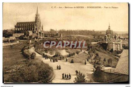 CPA Bonsecours Vue du Plateau