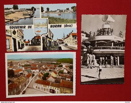 6 cartes -  Boran sur Oise       -( 60. Oise)