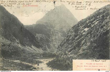 CPA Les Pyrenees Vallee de Louron Pic du Midi de Genost