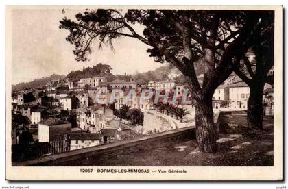 Bormes les Mimosas CPA Vue generale