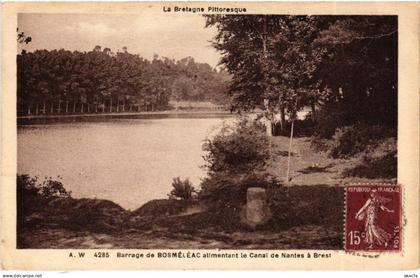 CPA Barrage de BOSMELEAC alimentant le Canal de NANTES a Brest (630459)