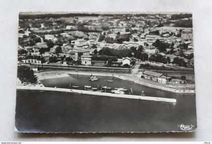 Cpm 1954, Boucau, vue aérienne, le port, Pyrénées Atlantiques 64