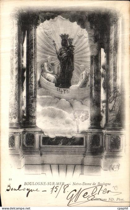 CPA Boulogne sur Mer Notre Dame de Boulogne