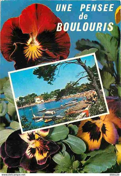 Carte Postale - 83 - Boulouris - Une Pensée de Boulouris - La Plage - CPM - Voir Scans Recto-Verso - Poscard - Carta Pos
