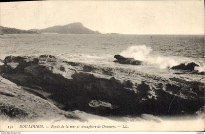 CPA Boulouris Bords de la mer et semaphore de Dramon