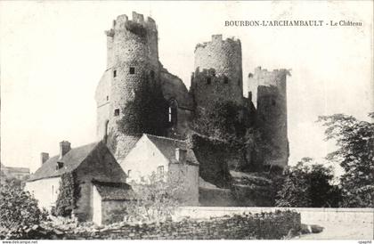 Bourbon l'archambault CPA Le chateau