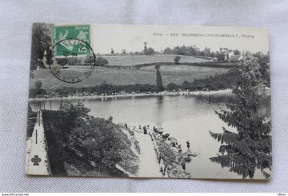 Bourbon l'Archambault, l'étang, Allier 03