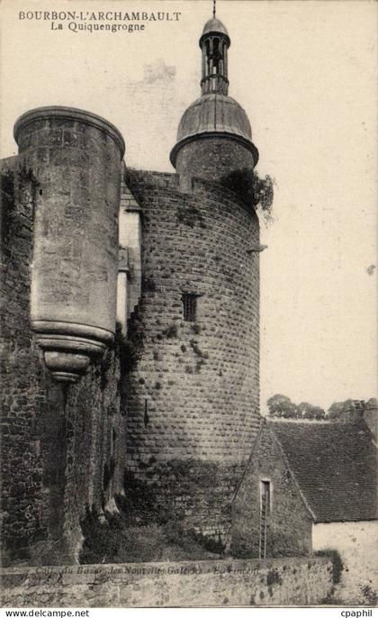 Bourbon l'Archambault - Le Quiquengrogne - CPA