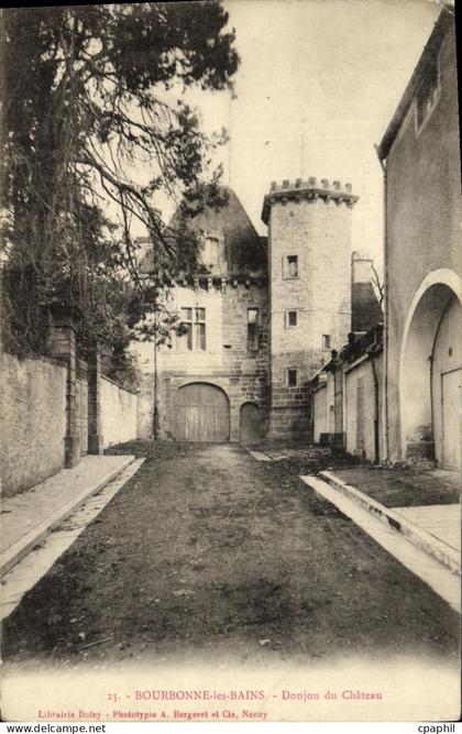 CPA Bourbonne Les Bains Donjon du Chateau