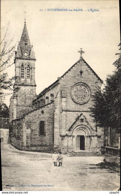 CPA Bourbonne Les Bains L'Eglise
