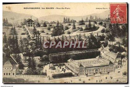 CPA Bourbonne Les Bains Vue du Parc