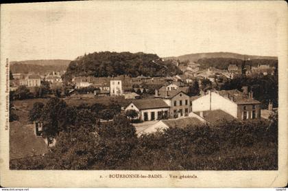 CPA Bourbonne Les Bains Vue Generale