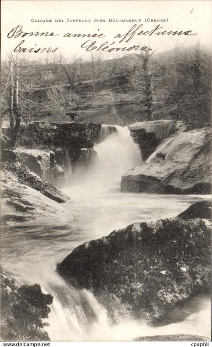 CPA Cascade Des Jarreaux Pres Bourganeuf