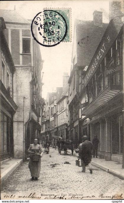 Bourges - Rue Mirabeau - CPA